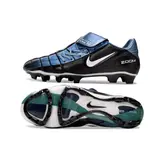 Nike Air Zoom Total 90 III Black and Blue Firm Ground FG Football Boot