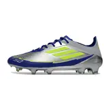 Adidas F50 Elite Gray and Blue Messi Firm Ground FG Football Boot