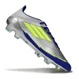 Adidas F50 Elite Gray and Blue Messi Firm Ground FG Football Boot
