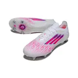 Adidas F50 Primeknit Elite White and Pink Mixed Studs SG Football Boot