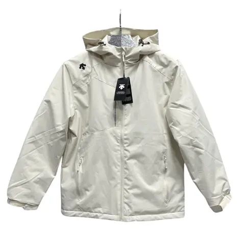 Descente Beige Windbreaker Jacket