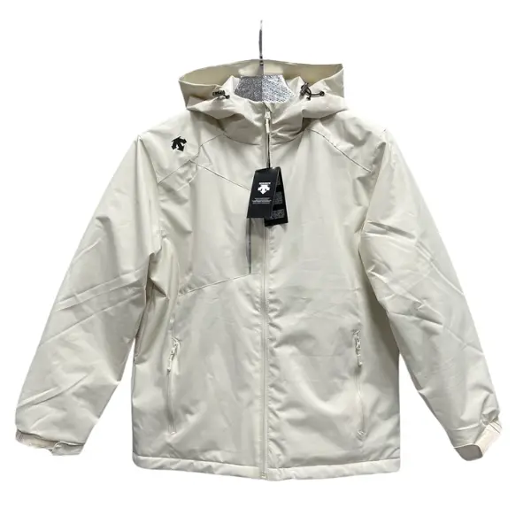 Descente Beige Windbreaker Jacket