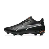 Puma King Ultimate Black and Orange Firm Ground FG Football Boot