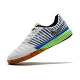Nike Lunar Gato II IC White Blue and Green Futsal IC Football Boot