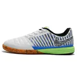 Chuteira Futsal Nike Lunar Gato II IC Branca,Azul e Verde - VN Esportes