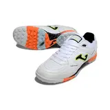 Joma Top Flex White Orange and Gray Turf TF Football Boot