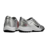 Nike Total 90 III Silver Black and Red Turf TF Football Boot