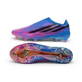 Adidas F50 Hyperfast Laceless Elite Blue and Purple Firm Ground FG Football Boot