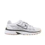 Nike P-6000 White Running Shoes - White/Grey