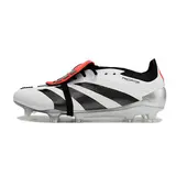 Adidas Predator 30 Elite Tongue White and Black Firm Ground FG Football Boot