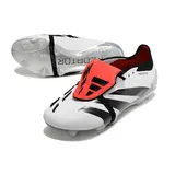 Adidas Predator 30 Elite Tongue White and Black Firm Ground FG Football Boot
