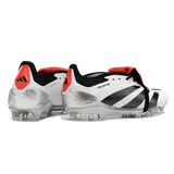 Adidas Predator 30 Elite Tongue White and Black Firm Ground FG Football Boot