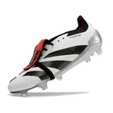 Adidas Predator 30 Elite Tongue White and Black Firm Ground FG Football Boot