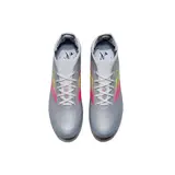 Adidas F50 Primeknit Elite White Pink and Yellow Firm Ground FG Kids Football Boot