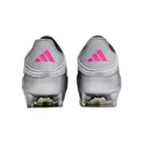 Adidas F50 Primeknit Elite White Pink and Yellow Firm Ground FG Kids Football Boot