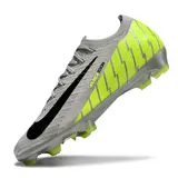Nike Air Zoom Mercurial Vapor 16 Elite Gray and Green Firm Ground FG Football Boot