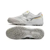 Mizuno Morelia Turf TF White and Silver Football Boot