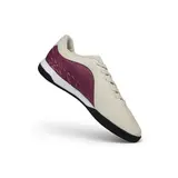 Nike Tiempo Reactgato Beige and Red Indoor IC Football Boot