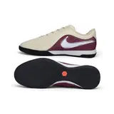 Nike Tiempo Reactgato Beige and Red Indoor IC Football Boot