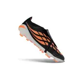 Adidas Predator 26 Elite Tongue Black and Orange Firm Ground FG Football Boot
