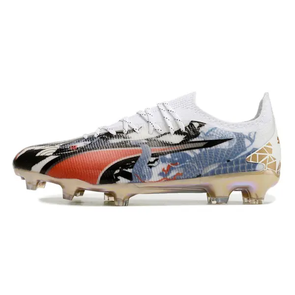 Puma Ultra Ultimate Legacy of Speed Pack Black and Yellow Firm Ground FG Football Boot
