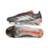 Adidas Predator 26 Elite Gray, Orange and White Firm Ground FG Football Boot