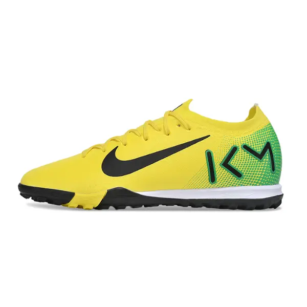 Nike Zoom Mercurial Vapor 16 Elite Mbappe Pack Yellow Turf TF Football Boot