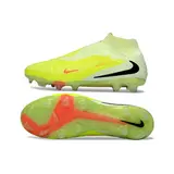 Nike Phantom 6 DF Elite Yellow and Green Firm Ground FG Football Boot