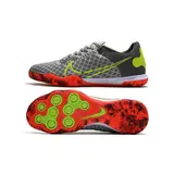 Nike Reactgato Gray and Orange Indoor IC Football Boot