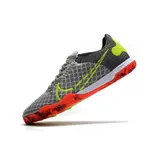 Nike Reactgato Gray and Orange Indoor IC Football Boot