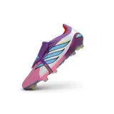 Adidas Predator 26 Tongue Elite Purple and White Firm Ground FG Football Boot