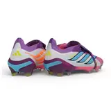 Adidas Predator 26 Tongue Elite Purple and White Firm Ground FG Football Boot
