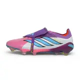 Adidas Predator 26 Tongue Elite Purple and White Firm Ground FG Football Boot