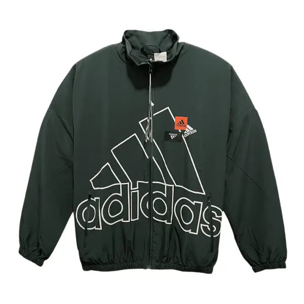 Adidas Dark Green Windbreaker Jacket