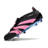 Adidas Predator 30 Elite Tongue Black and Pink Firm Ground FG Football Boot