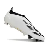 Adidas Predator 30 Elite Laceless White Yellow and Black Firm Ground FG Football Boot