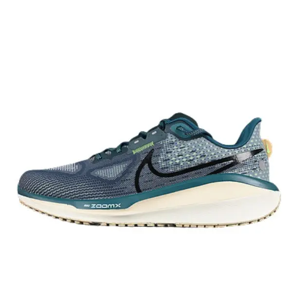 Nike Air Zoom Vomero 17 Gray and  Dark Green Running Shoes
