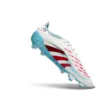 Adidas Predator 25 Elite White, Red and Blue Firm Ground FG Football Boot