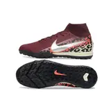 Nike Mercurial Superfly 10 Elite Dark Red Turf TF Kids Football Boot