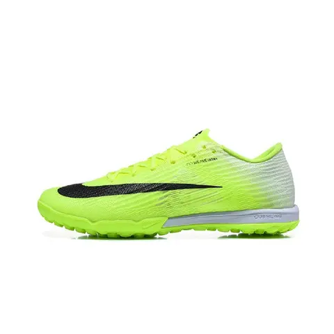 Nike Air Zoom Mercurial Superfly 11 Elite Yellow and White Turf TF Kids Football Boot - Volt Green