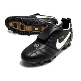 Nike Tiempo R10 Legend Elite Black and White Firm Ground FG Football Boot