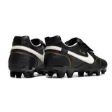 Nike Tiempo R10 Legend Elite Black and White Firm Ground FG Football Boot