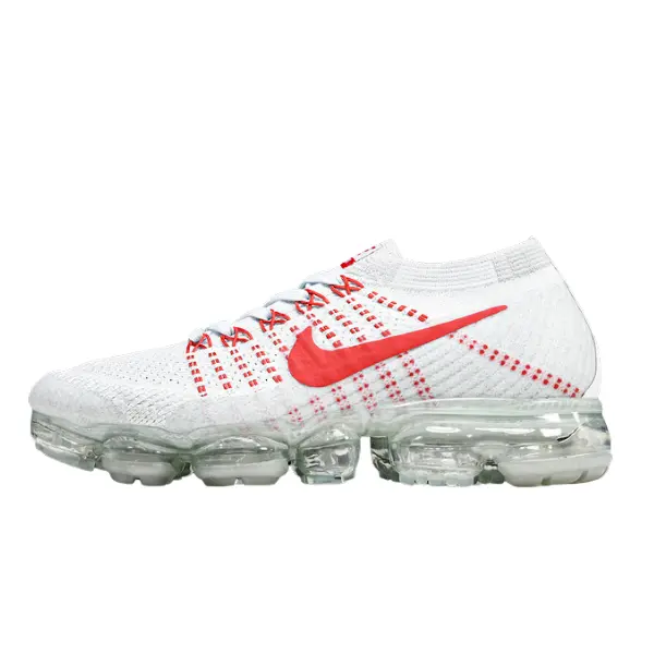 Nike Air VaporMax 2023 White and Red Casual Shoes