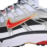Nike P-6000 Silver and Red Running Shoes