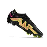 Nike Zoom Mercurial Vapor 15 Elite Black Green and Pink Firm Ground FG Football Boot