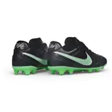 Nike Tiempo Ligera Pro Black and Green Firm Ground FG Football Boot