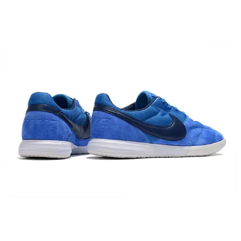 Nike Premier II Blue and White Indoor IC Football Boot