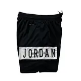 Jordan Black and White Shorts - Block Print