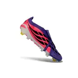 Adidas Predator 26 Elite Tongue Pink and Purple Kids Firm Ground FG Football Boot