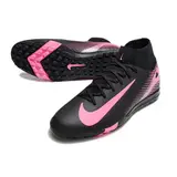 Nike Zoom Mercurial Superfly 10 Elite Black and Pink Turf TF Football Boot